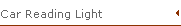 Car Reading Light